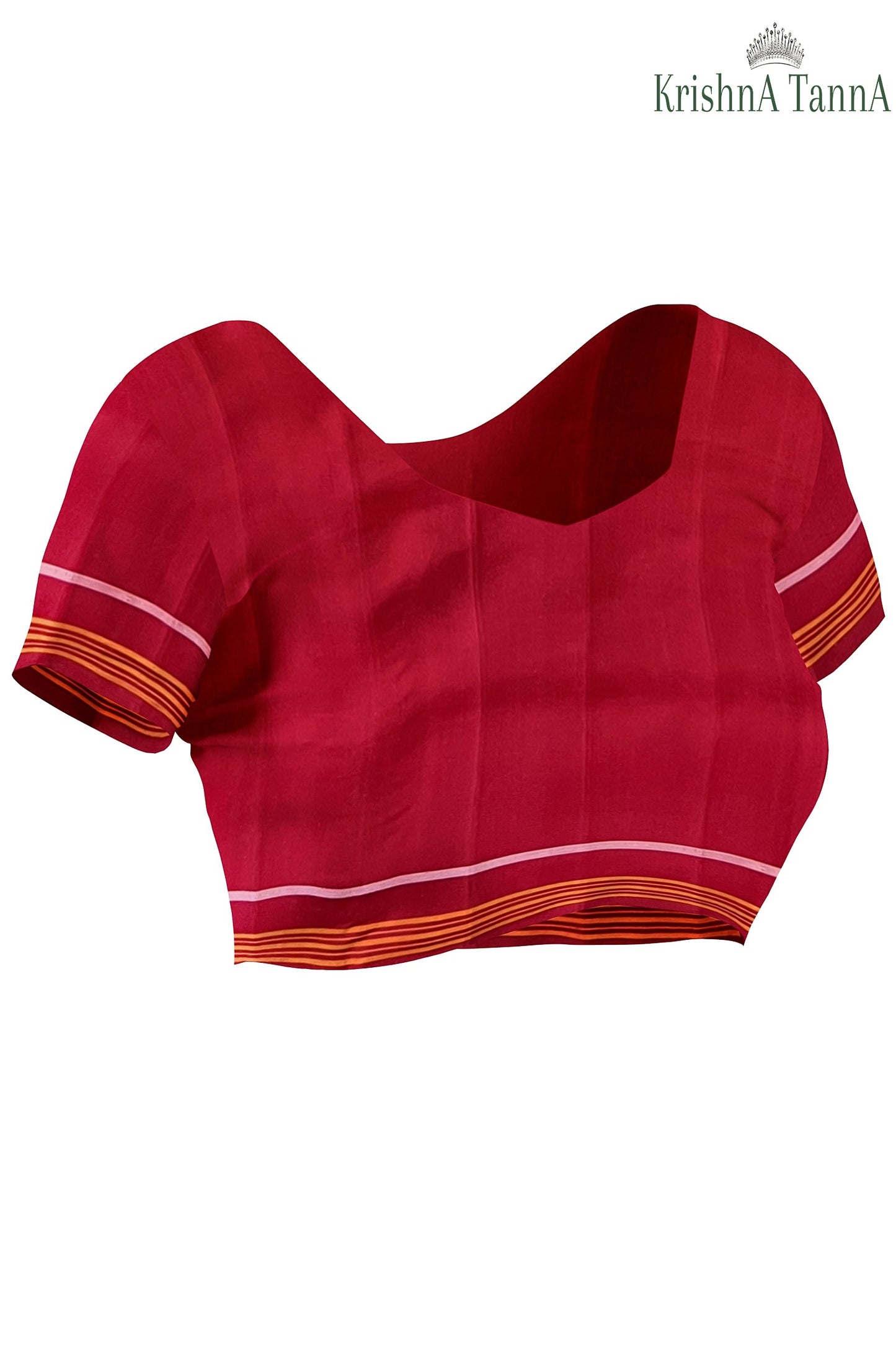 Krishna Tanna Hand Weaved Patan Patola Pure Silk Semi Ikat Manek Chowk Saree
