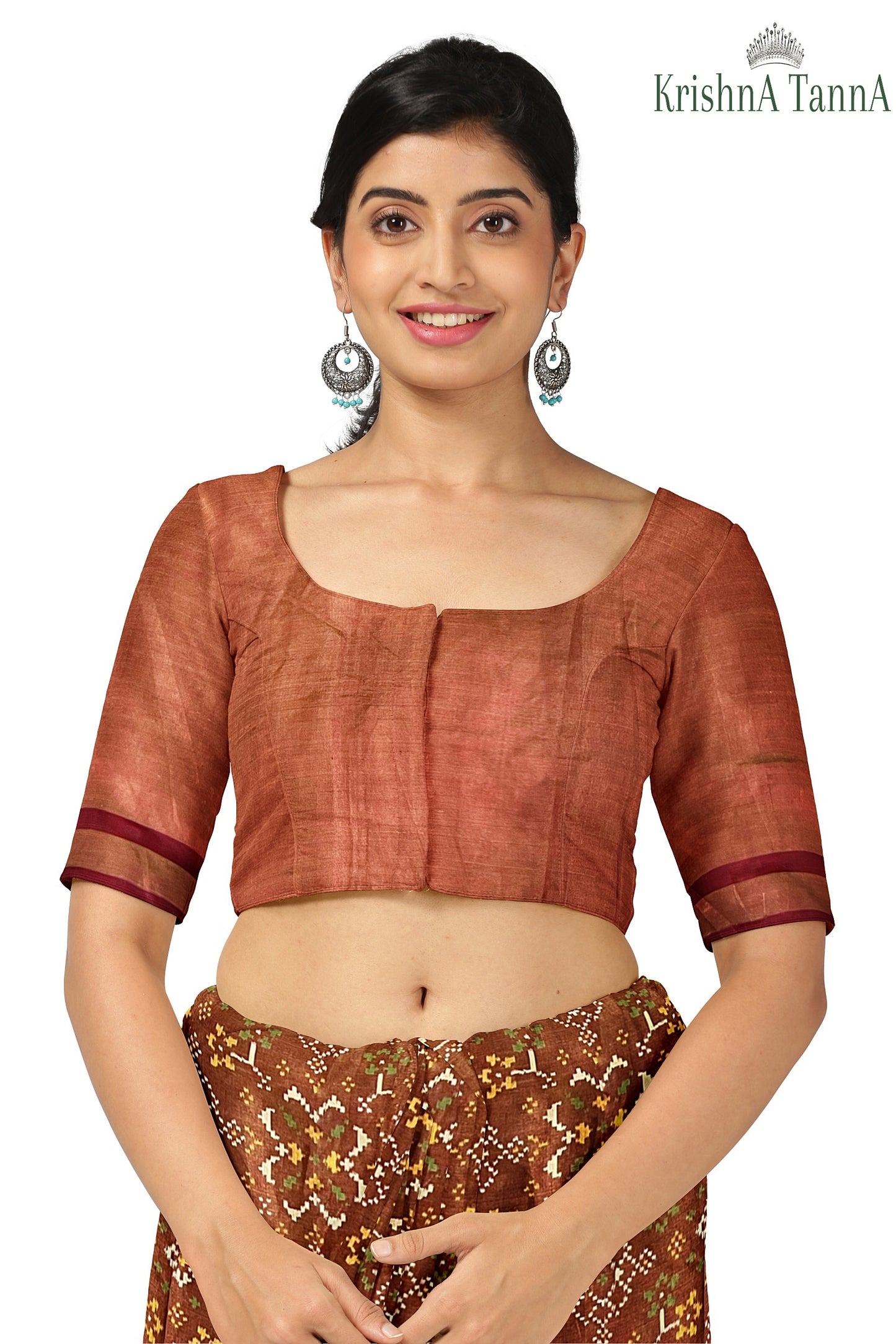 Krishna Tanna Hand Woven Rajkot Patola Pure Silk Single Tissue Saree