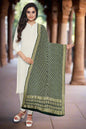 Krishna Tanna Traditonal Hand Weaved Nim Jungla Bandhani - Tie & Dye Dupatta